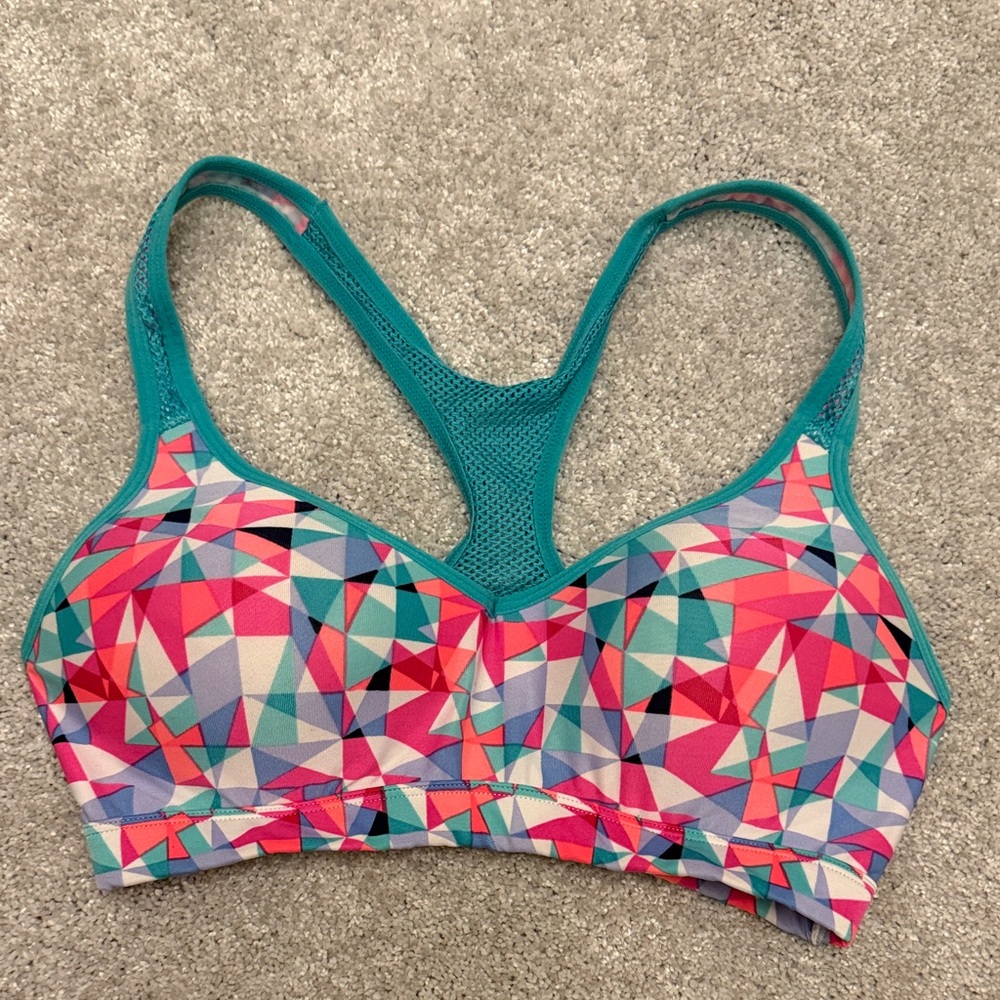SO Geometric Print Sports Bra